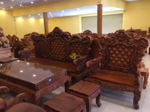 Bộ bàn ghế louis hoàn gia mẫu mới VIP – BBG345