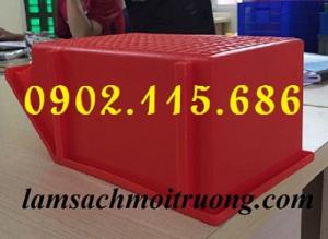 Khay nhựa A8, khay nhựa đựng linh kiện, khay nhựa đựng bu lông ốc vít, khay nhựa đựng phụ tùng, khay nhựa vát đầu,