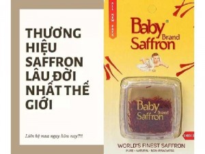 Set quà tặng Baby Saffron + 1túi táo HQ