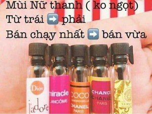 Tinh dầu nước hoa HPARFUM (dạng lăn)