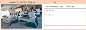 Thanh lý giảm 30% máy cưa bàn trượt, máy chà nhám thùng, máy tiện giá rẻ