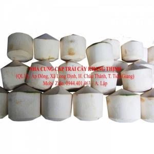 Dừa gọt kim cương/ gọt trọc xuất khầu
