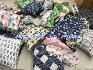 Chuyên cung cấp gối tựa lưng, vỏ gối ôm, áo gối, vỏ áo gối sofa, áo gối trang trí. Nệm ngồi Ngọc Phát.