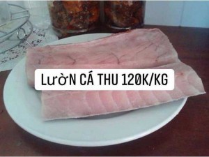 Lườn cá thu cấp đông hàng loại 1