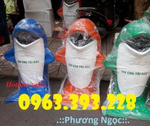 Thùng rác hình con thú vui nhộn, thùng rác hình con cá chép, thùng rác công cộng