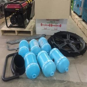 Máy xạ lúa kéo tay 6 trống chất lượng giá rẻ
