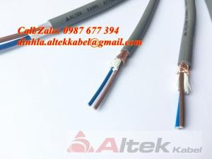 Có sẵn cáp điều khiển 2 lõi- Nhà phân phối cáp điều khiển Altek Kabel