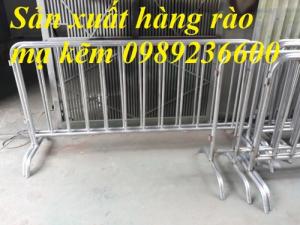 Chuyên sản xuất khung hàng rào di động 1x2m , 1,2x2m hàng có sẵn tại Hà Nội
