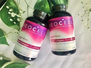 Chai Collagen C + biotin dạng viên xách tay Mỹ