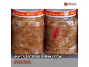Mắm cá sặc đồng U Minh 1000 gr
