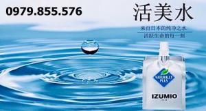 Nước uống giàu Hydro Izumio thùng 30 bịch - IZU30