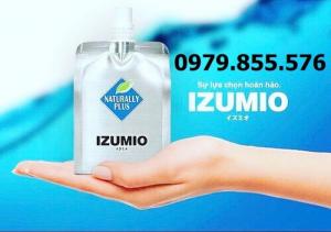 Nước uống giàu Hydro Izumio thùng 30 bịch - IZU30