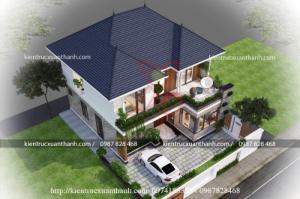 BIỆT THỰ HIỆN ĐẠI 2 TẦNG