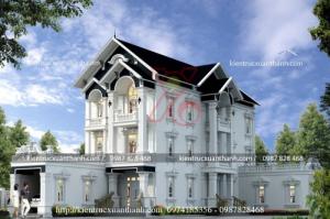 BIỆT THỰ TÂN CỔ ĐIỂN THÁCH THỨC MỌI THỜI ĐẠI