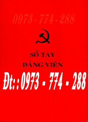 Sổ tay đảng viên giá cả chất lượng tốt nhất tại Hà Nội