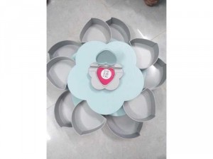 khay mứt xoay 2 tầng