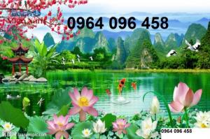 tranh gạch men 3d phong cảnh