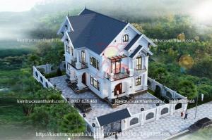 BIỆT THỰ 2 TẦNG MÁI THÁI ĐẶC BIỆT