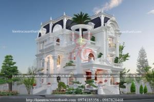 BIỆT THỰ TÂN CỔ ĐIỂN PHONG CÁCH