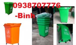 thùng rác 60l, thùng rác công cộng, thùng rác nhựa , thùng rác cho hộ gia đình , nhựa HDPE có bánh xe giúp di chuyển dễ dàng nguyên dũng