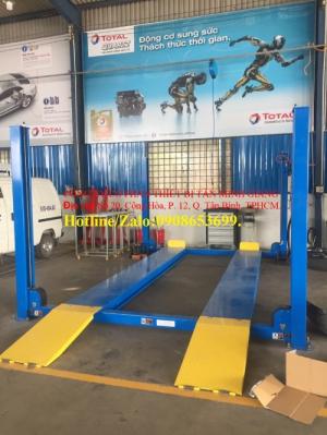 Cầu nâng 4 trụ kiểm tra góc lái,hàng chính hãng ,có sẵn,giá rẻ toàn quốc.
