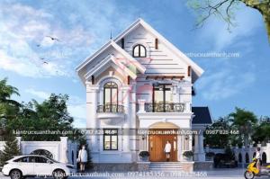 BIỆT THỰ 2 TẦNG MÁI THÁI TÂN CỔ ĐIỂN
