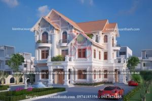 BIÊT THỰ TÂN CỔ ĐIỂN ĐẸP VÀ PHONG CÁCH