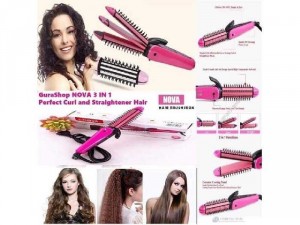 máy uốn tóc tòa 3in1