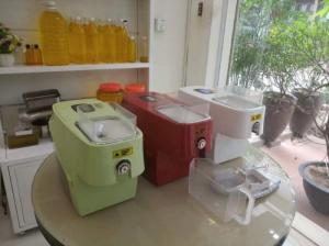 Máy ép dầu Thái lan Nanifood NNF800A bản màu đỏ