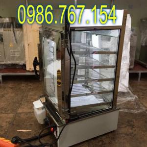 Tủ hấp bánh bao, tủ trưng bày 5 tầng giá rẻ