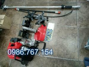 Máy xạc cỏ đeo vai 3 chức năng: vừa xạc, vừa xới, vừa cắt cỏ