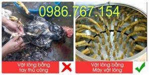 Máy vặt lông gà vịt phi 50-55 chạy điện