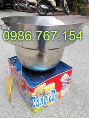 Máy nổ bắp rang bơ bằng ga có váng