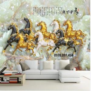 Tranh gạch men trang trí tường cao cấp