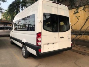 Xe JAC 16 chỗ SUNRAY, Động cơ CN ISUZU, Bảo hành 4 năm