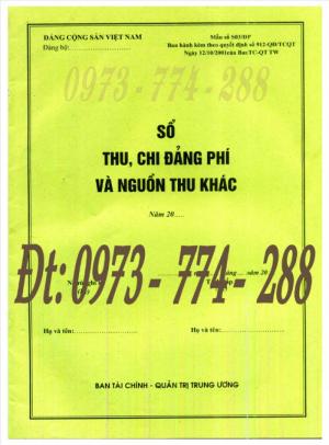 Bán cuốn thu nộp Đảng phí
