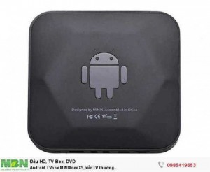Android TVbox MINIXneoX5,biếnTV thường..