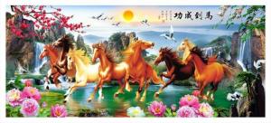 GẠCH TRANH 3D MÃ ĐÁO THÀNH CÔNG K02