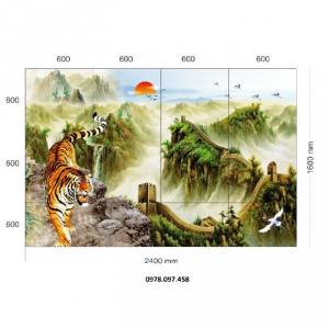 Tranh phong thủy chúa tể sơn lâm