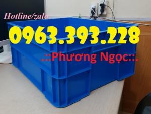 Thùng nhựa đặc B8, thùng nhựa công nghiệp, khay nhựa đựng đồc