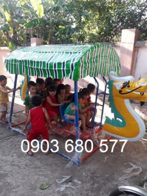 Cần bán xích đu thuyền rồng trẻ em cho trường mầm non, công viên, khu vui chơi