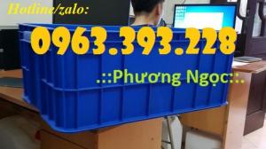Thùng nhựa HS017, thùng nhựa đặc cao 25, hộp nhựa chứa đồ