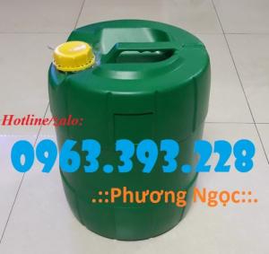 Can nhựa đựng hóa chất, can nhựa HDPE, can có nắp chống tràn