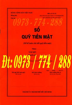 Bán cuốn sổ thu Đảng phí và quản lý tài chính Đảng của chi bộ mẫu mới nhất