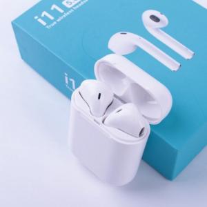 Tai Nghe Bluetooth I11 Có Nút Cảm Biến, Hộp Sạc - Âm Thanh Sống Động Hỗ Trợ Mọi Hệ Điều Hành IOS, Android