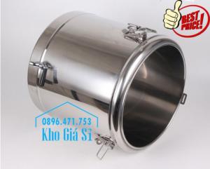 Nồi inox ủ cơm nóng, nồi inox cách nhiệt ủ nóng thức ăn tại Củ Chi