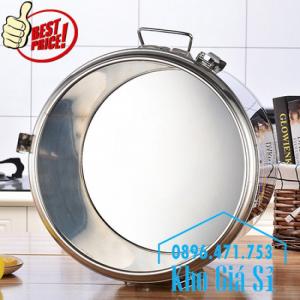 Nồi inox giữ nhiệt, cách nhiệt đựng thực phẩm, thức ăn, nước lèo, nước phở