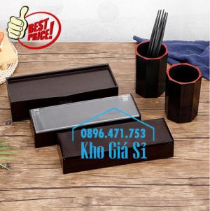Hồ Chí Minh - Hộp đựng đũa muỗng nhà hàng bằng nhựa melamine - Hộp đựng đũa Nhật Bản melamine giá tốt