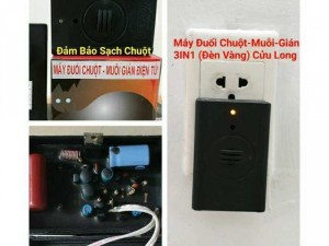 COMBO 01MÁY ĐUỔI CHUỘT+01 MUỖI GIÁN
