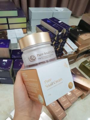 Snail Cream Guboncho – Kem ốc sên dưỡng da ban đêm – 구본초 퓨어 스네일 크림